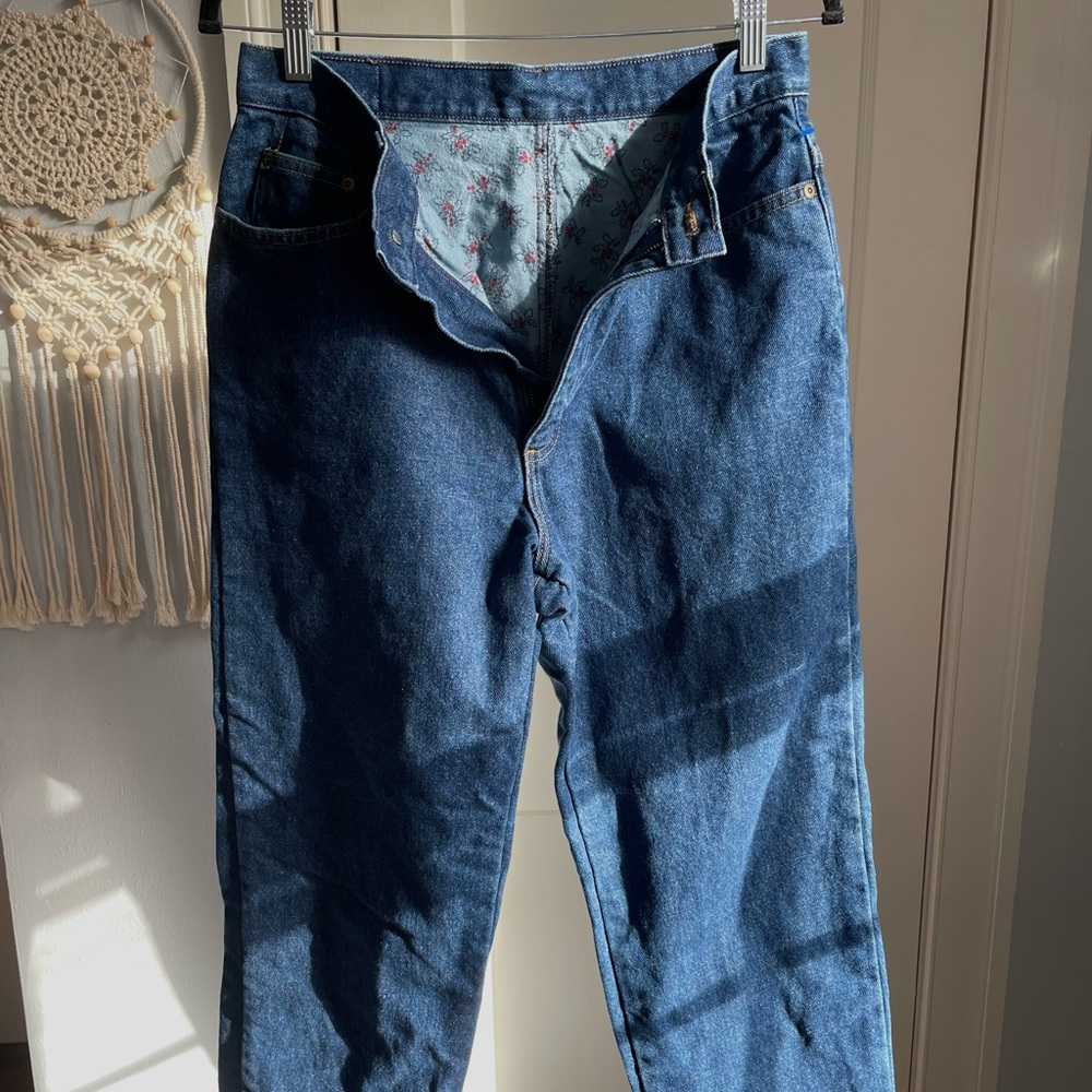 L.L. Bean Flannel Lined Jeans